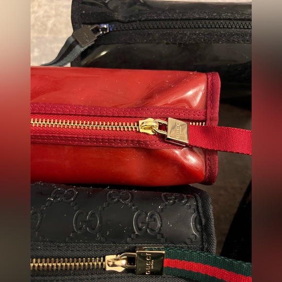 Auth Gucci Guccissima Large GG Monogram Logo Clutch Bag w/macy’s receipt - Picture 6 of 6